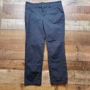 LOFT Gray Chinos size 8P